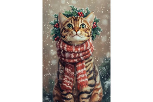 Bengal Cat Wall Art Christmas Pet Gifts: A Seller’s Review of the Illustrations