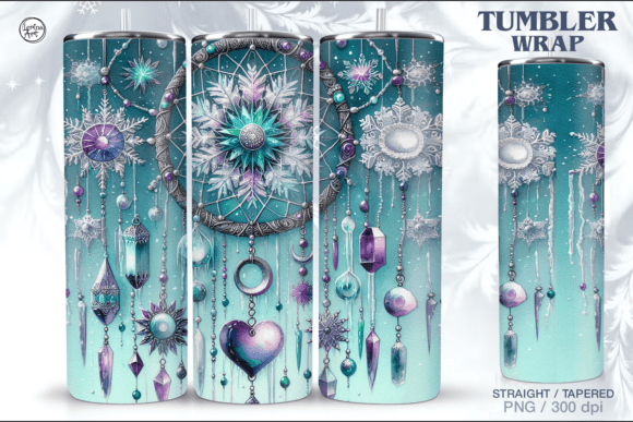 Christmas Celestial Tumbler Wrap 20 Oz Crafts