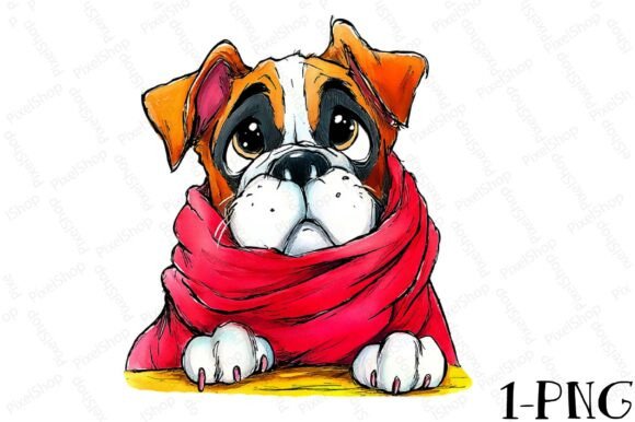 Christmas Dog, Christmas PNG Review for T-Shirt Designs