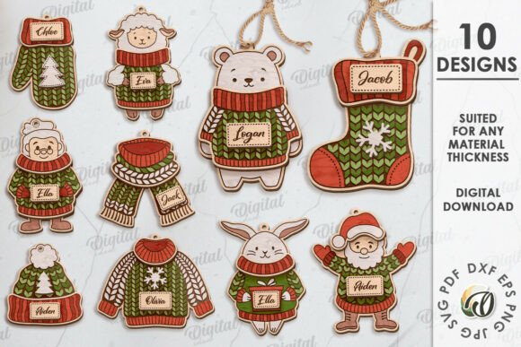 Christmas Sweater Ornaments Bundle Laser: A Winter Amp Review